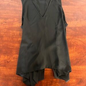 Express Black V-Neck Blouse